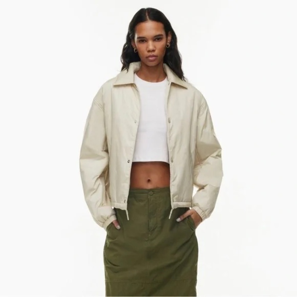 Aritzia Coaches Jacket Short